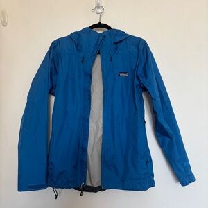 Patagonia H2NO BLUE Rain Coat Jacket Women’s Medium Waterproof Hooded